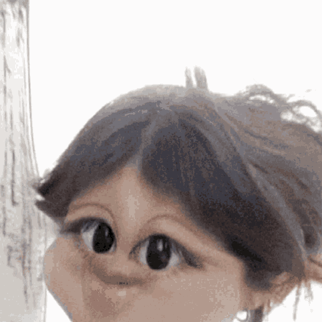 Funny girl reaction Gif